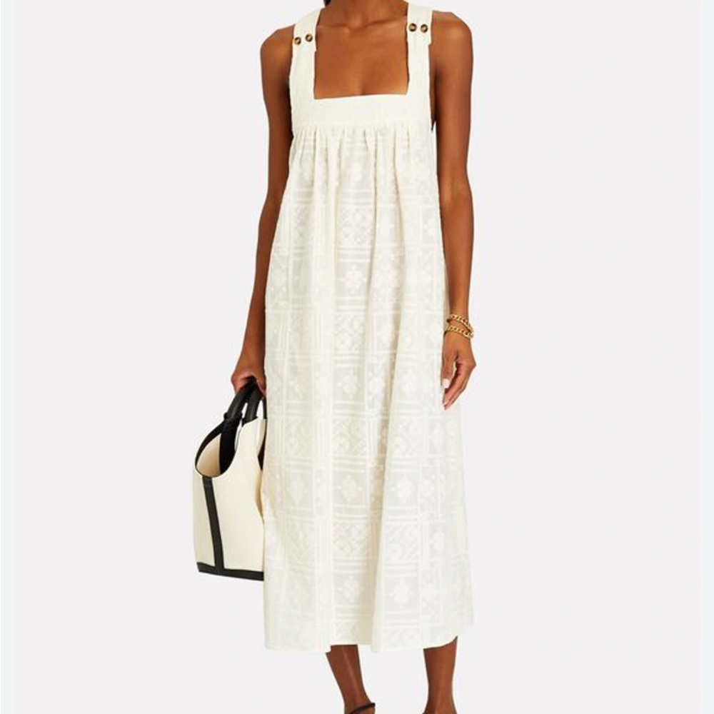 Ciao Lucia Chic White Sleeveless Dress
